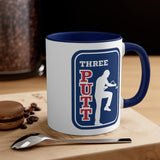 Three-Putt Coffee Mug, 11oz