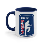 Three-Putt Coffee Mug, 11oz