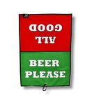 PRE ORDER - Beer Please - Golf Towel